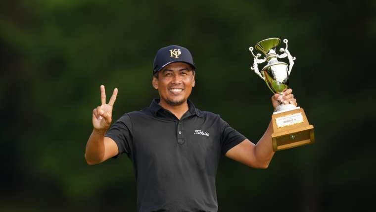 Juvic Pagunsan, Juara Golf Partner Pro-Am Tournament 2023.