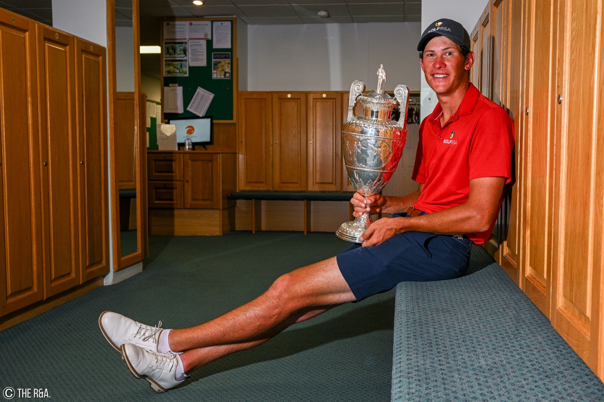 Christo Lamprecht, Juara Amateur Championship 2023.