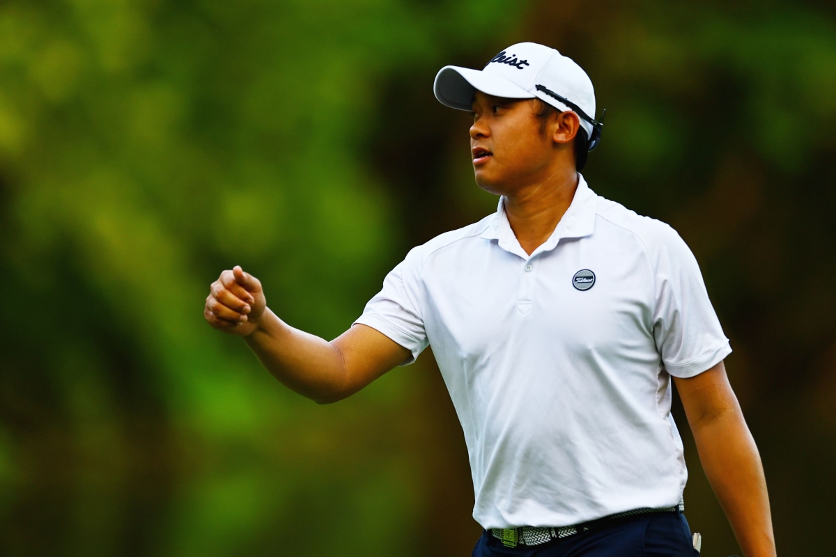 Justin De Los Santos, Round 4 BMW Japan Golf Tour Championship Mori Building Cup 2023.