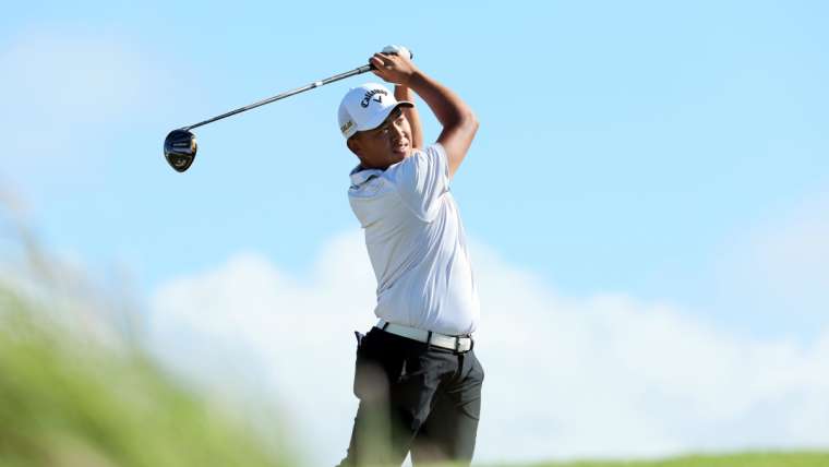 Kevin Yu, Round 1 Travelers Championship 2023.