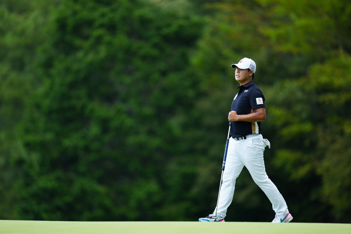 Kim Siwoo, Round 1 U.S. Open 2023.