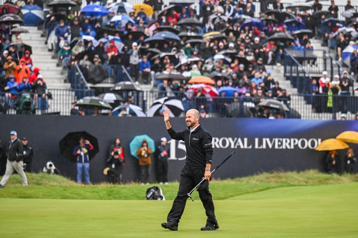 Brian Harman, Champion Golfer of the Year 2023.