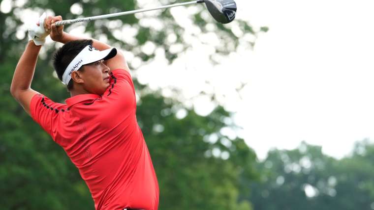 Carl Yuan, Round 3 Rocket Mortgage Classic 2023.