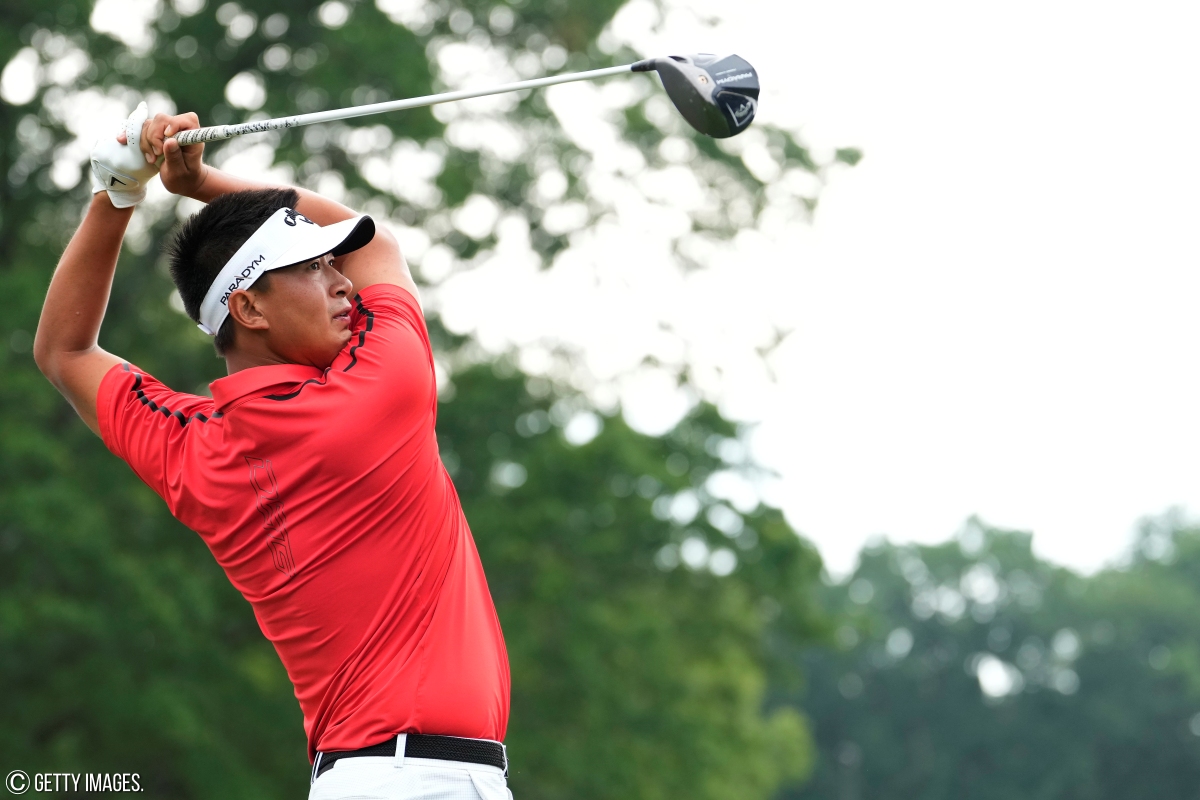 Carl Yuan, Round 3 Rocket Mortgage Classic 2023.