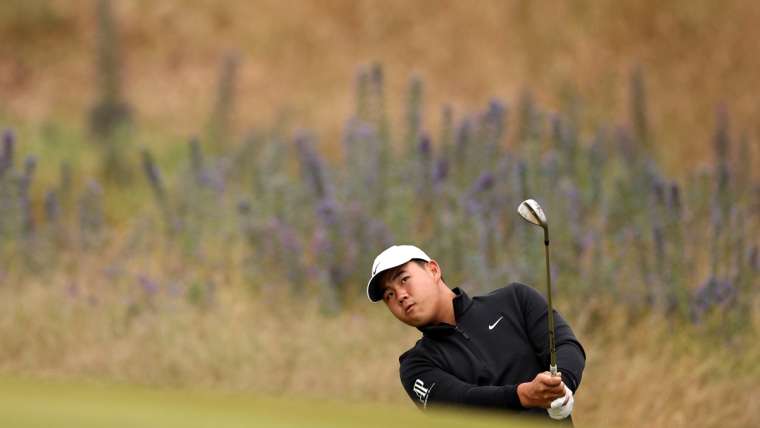 Tom Kim, Round 2 Genesis Scottie Open 2023.