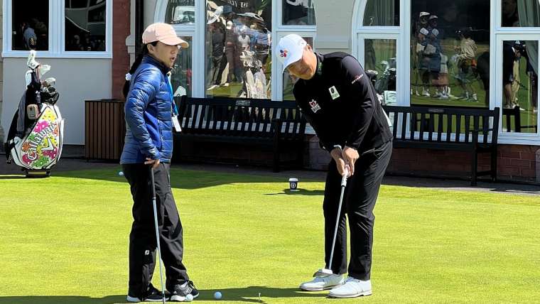 Lee Kyounghoon dan Kim Inkyung, The Open Championship 2023.