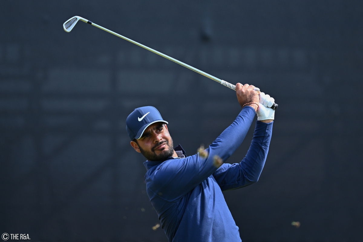 Shubhankar Sharma, Round 2 The Open Championship 2023.