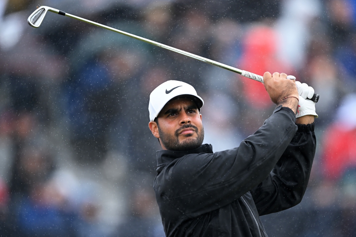 Shubhankar Sharma, Round 4 The Open Championship 2023.