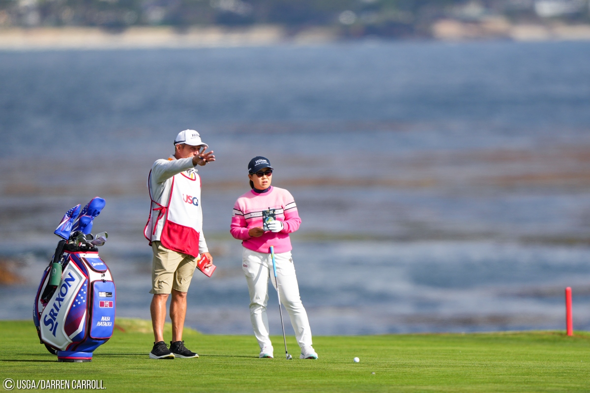 Nasa Hataoka, Round 3 U.S. Women’s Open 2023.