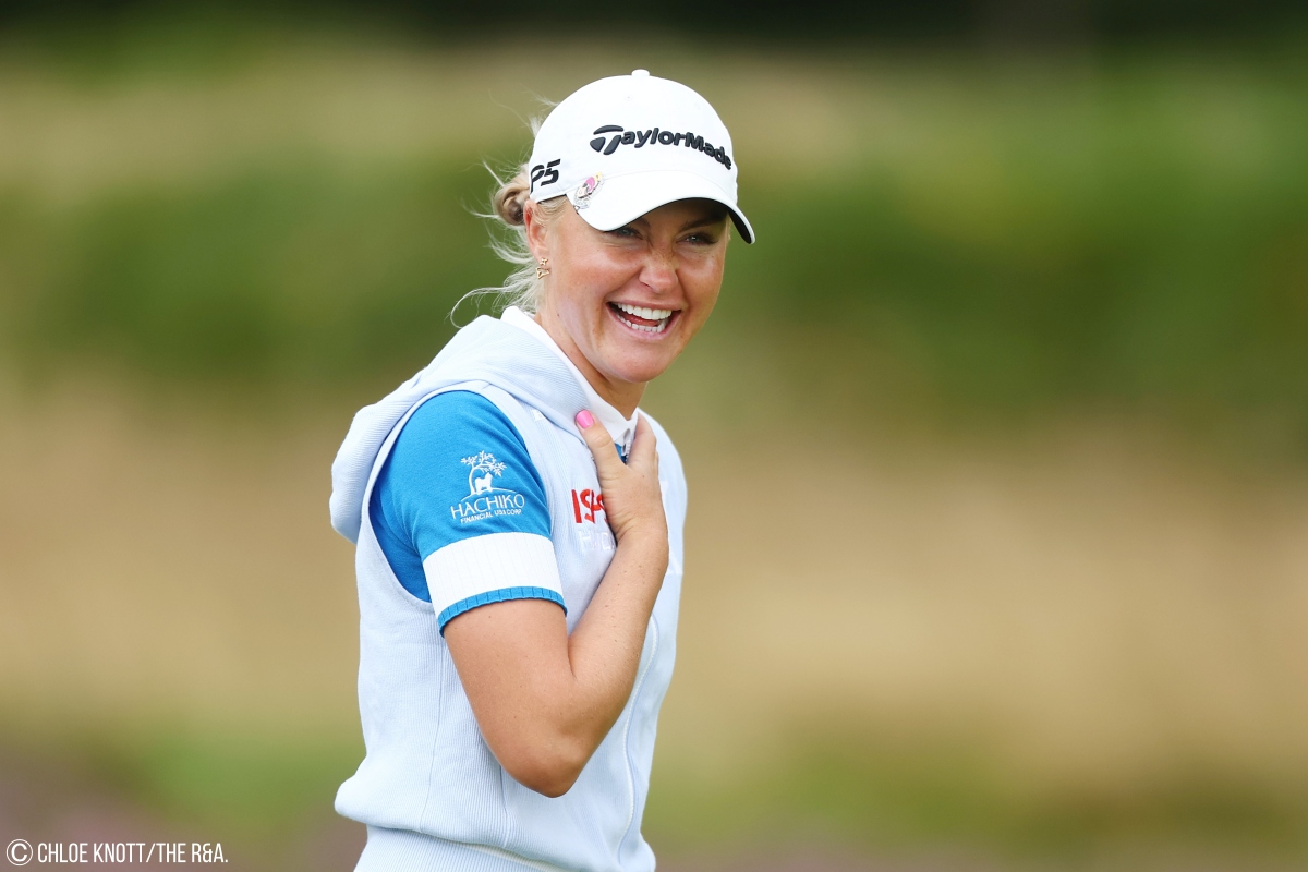 Charley Hull, Round 3 AIG Women’s Open 2023.