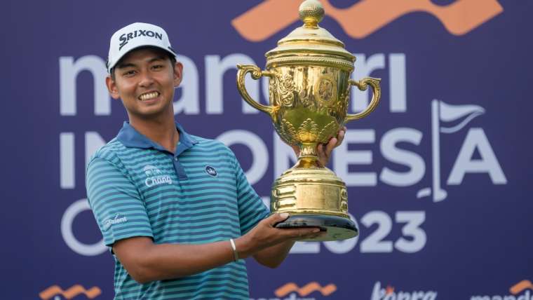 Nitithorn Thippong, Juara Mandiri Indonesia Open 2023.