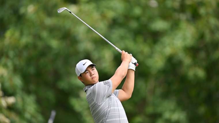 Tom Kim, TOUR Championship 2023.