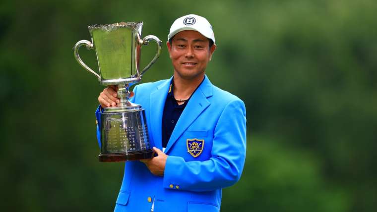 Hideto Tanihara, Juara ANA Open Golf Tournament 2023.