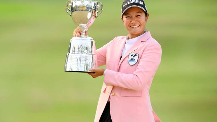 Sora Kamiya, Juara JLPGA Championship Konica Minolta Cup 2023.