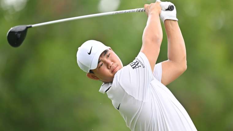 Tom Kim, Round 1 Shriners Children’s Open 2023.