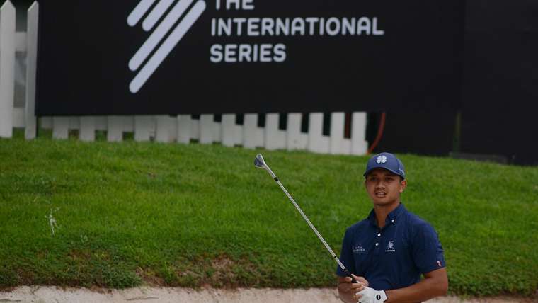 Kevin Caesario Akbar, Round 2 BNI Indonesian Masters presented by TNE 2023.