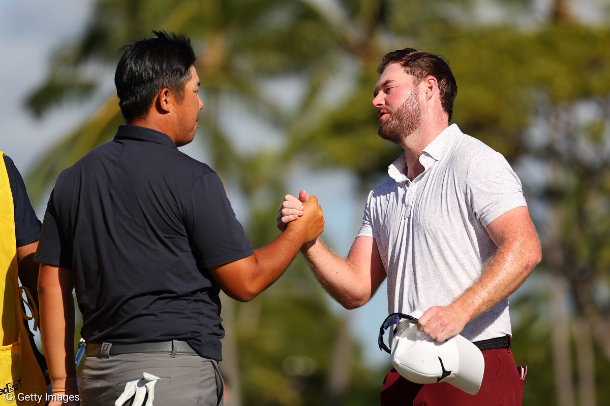 An Byeonghun, Round 4 Sony Open in Hawaii 2024.