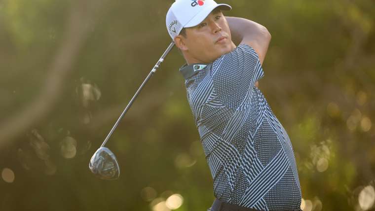 Kim Siwoo, Round 1 The American Express 2024.