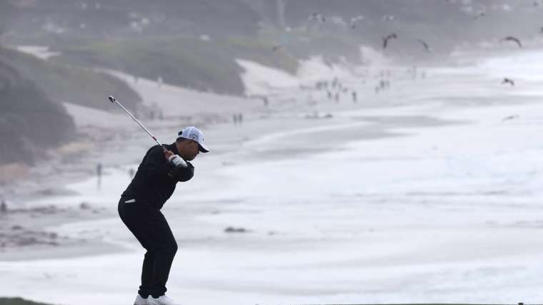 Kim Siwoo, Round 1 AT&T Pebble Beach Pro-Am 2024.