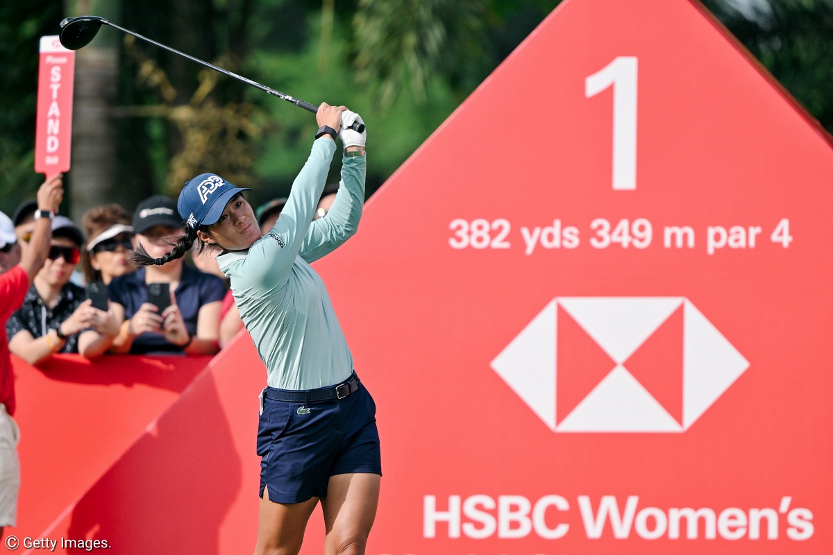Celine Boutier, Round 3 HSBC Women’s World Championship 2024.