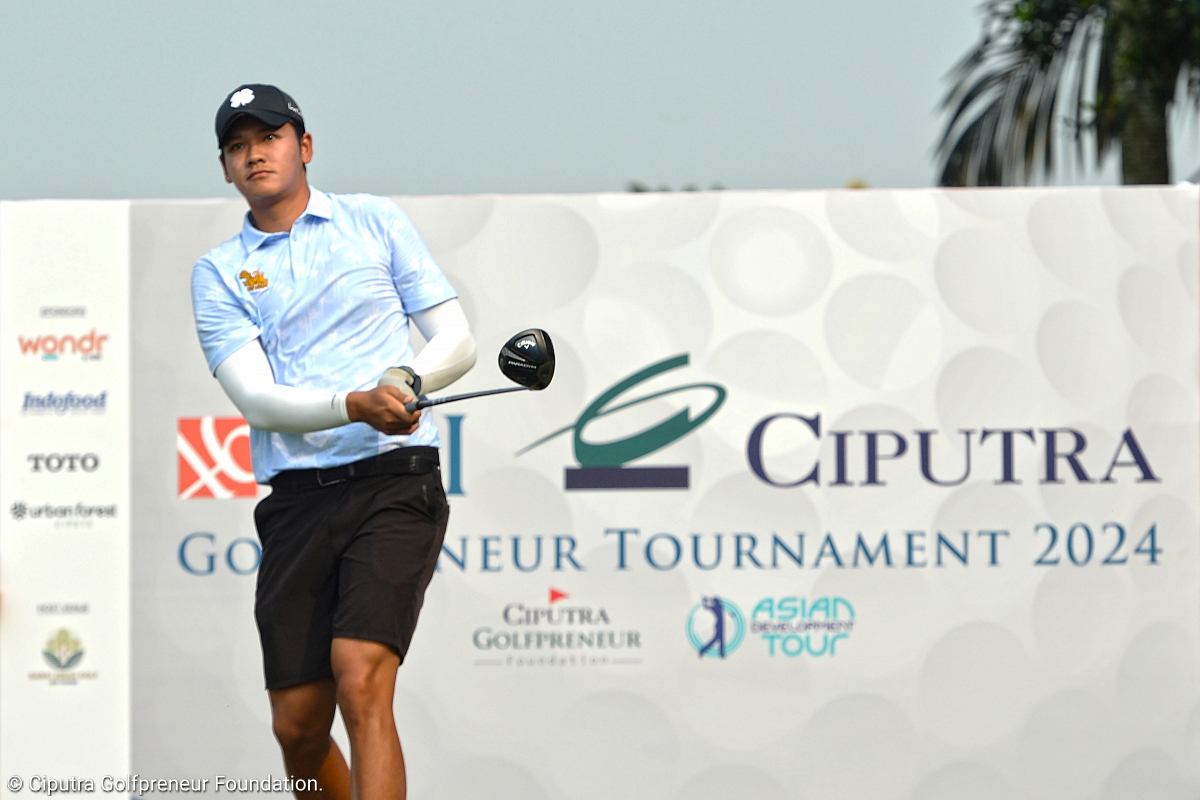 Vanchai Luangnitikul, Round 3 BNI Ciputra Golfpreneur Tournament 2024.