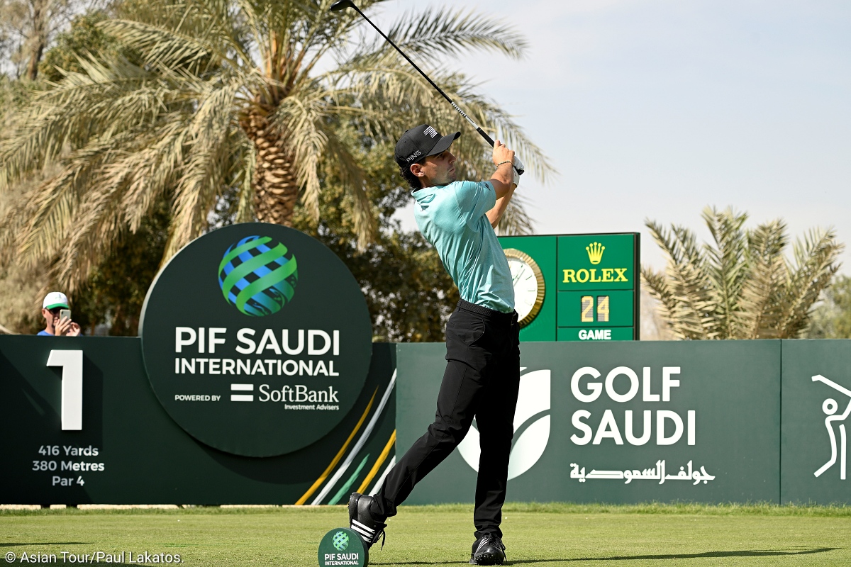 Joaquin Niemann, Round 3 PIF Saudi International 2024.