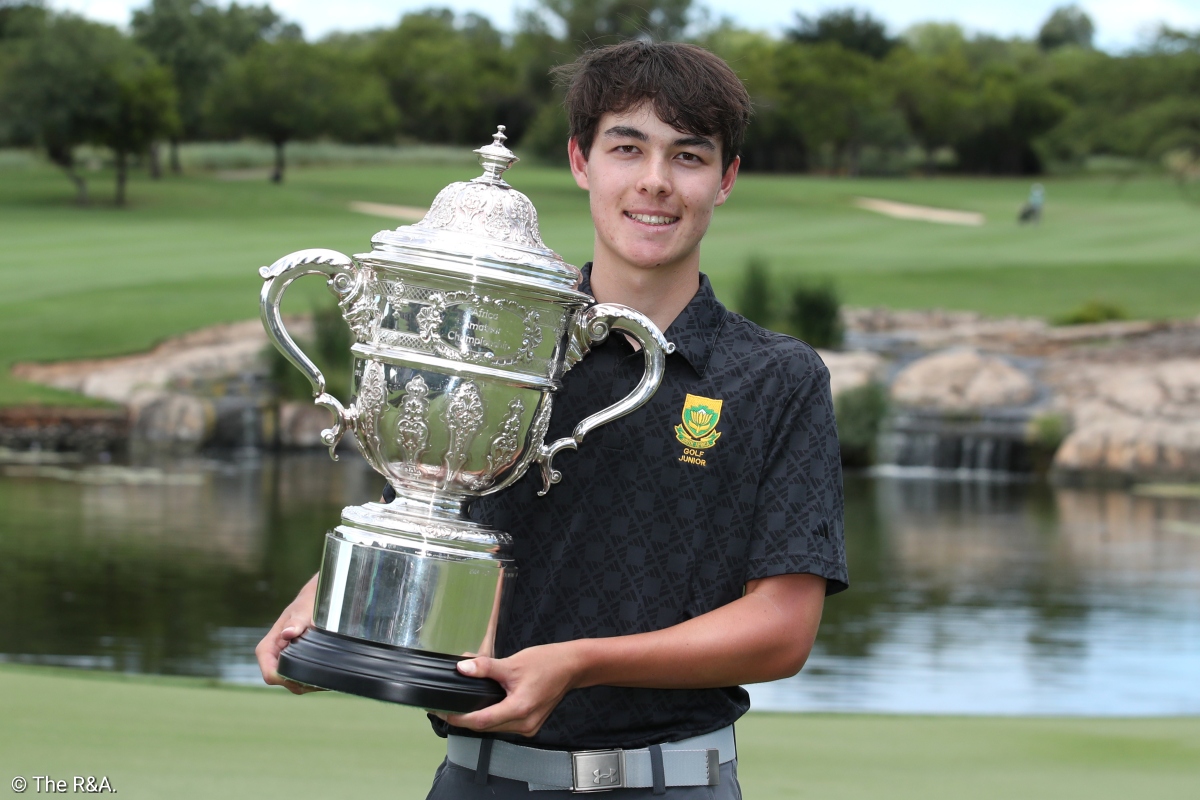 Bryan Newman, Juara Africa Amateur 2025.