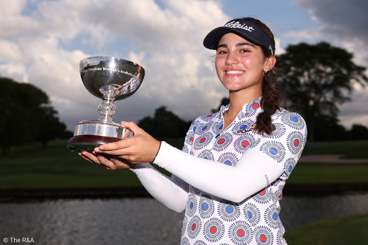 Gia Raad, Juara Africa Amateur Women’s Invitational 2025.