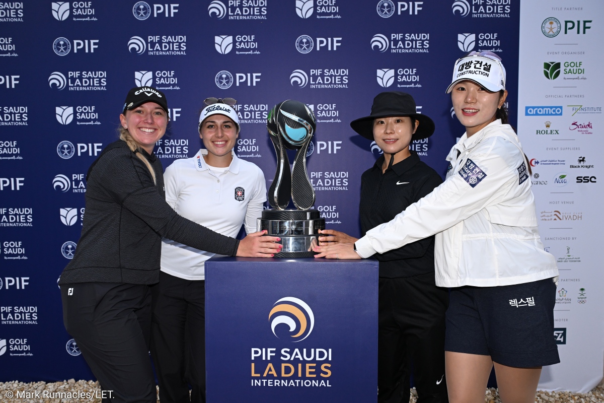 Tim Lee, Tim Juara PIF Saudi Ladies International 2025.