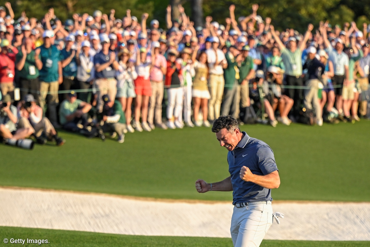 Rory McIlroy, Round 4 Masters Tournament 2025.