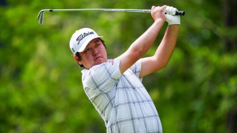 Ren Yonezawa, Round 2 BMW Japan Golf Tour Championship Mori Building Cup 2025.