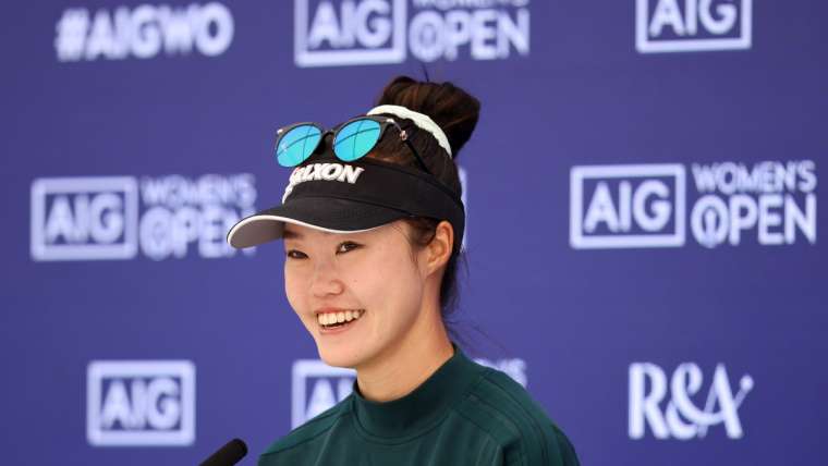 Grace Kim, AIG Women’s Open 2025.