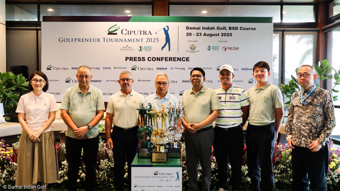 Jumpa Pers Ciputra Golfpreneur Tournament 2025.