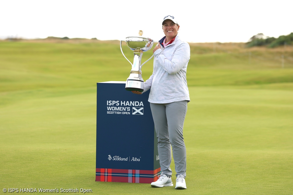 Lauren Coughlin, Juara Bertahan ISPS HANDA Women’s Scottish Open.