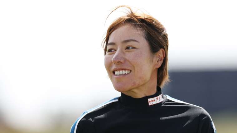 Eri Okayama, Round 1 AIG Women’s Open 2025.