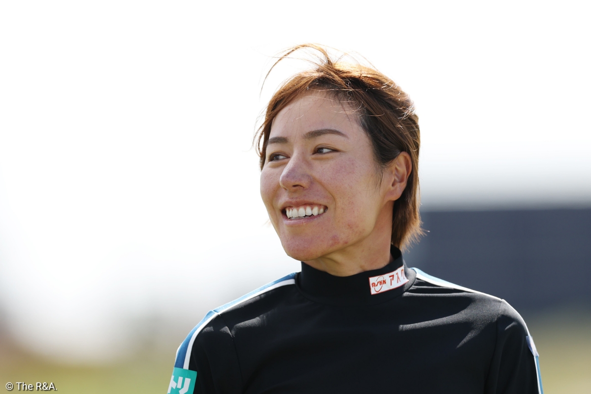 Eri Okayama, Round 1 AIG Women’s Open 2025.