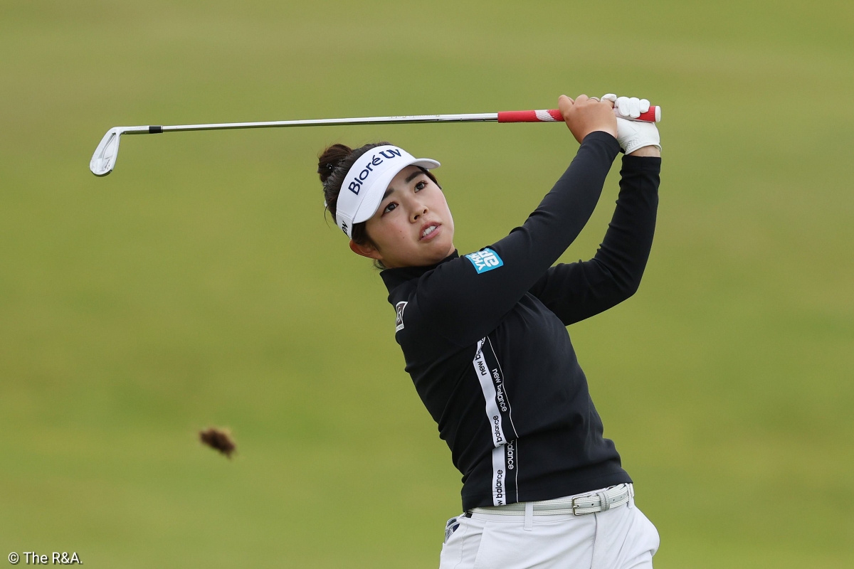 Miyu Yamashita, Round 2 AIG Women’s Open 2025.