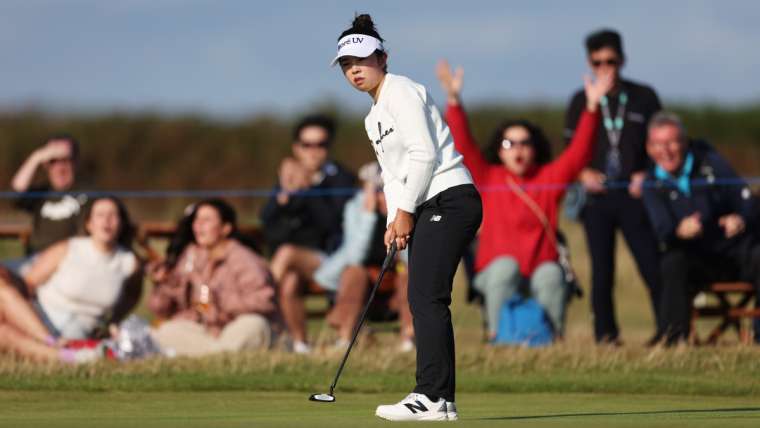 Miyu Yamashita, Round 3 AIG Women’s Open 2025.