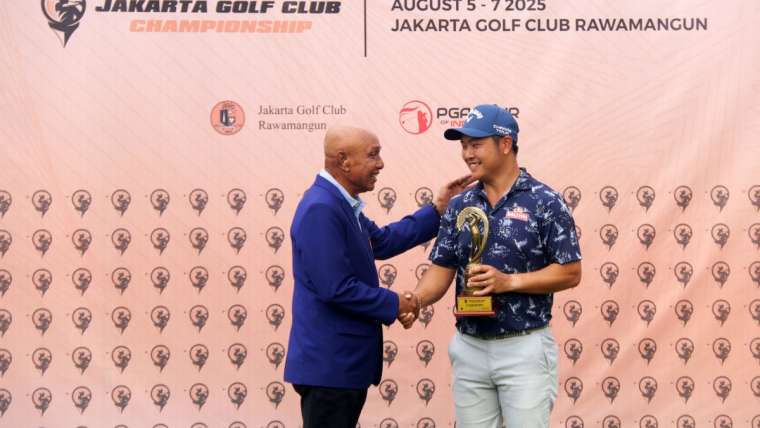 Ramli Ibrahim dan Jonathan Wijono, Round 3 Jakarta Golf Club Championship.