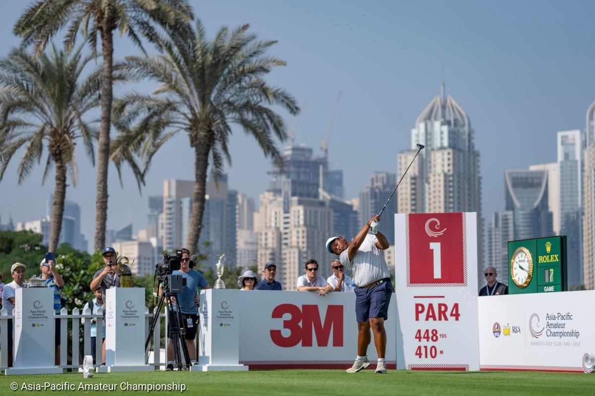 Rayhan Latief, Round 4 Asia-Pacific Amateur Championship 2025.