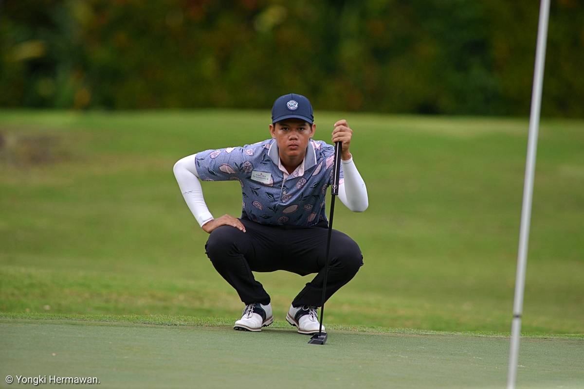 Asyrafa Danish Suryanto, Round 2 Pondok Indah International Junior Golf Championship 2025.
