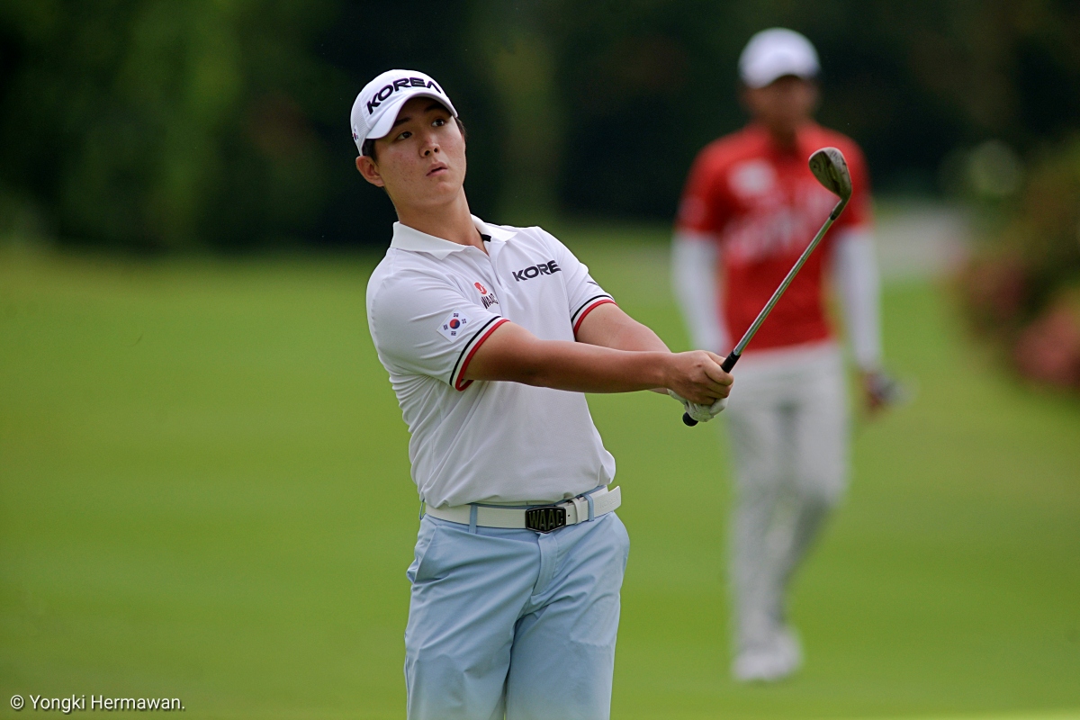 Park Gunwoong, Round 2 Pondok Indah International Junior Golf Championship 2025.