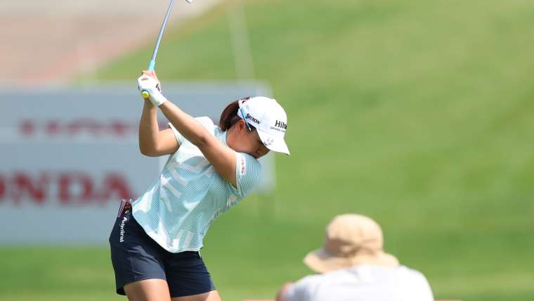 Nasa Hataoka, Round 1 Honda LPGA Thailand 2026.