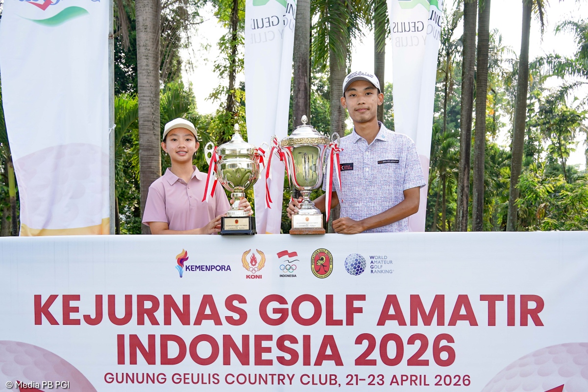 Jennifer Quinn Effendi dan Randy Arbenata Mohammad Bintang, Juara Kejurnas Amatir 2026.