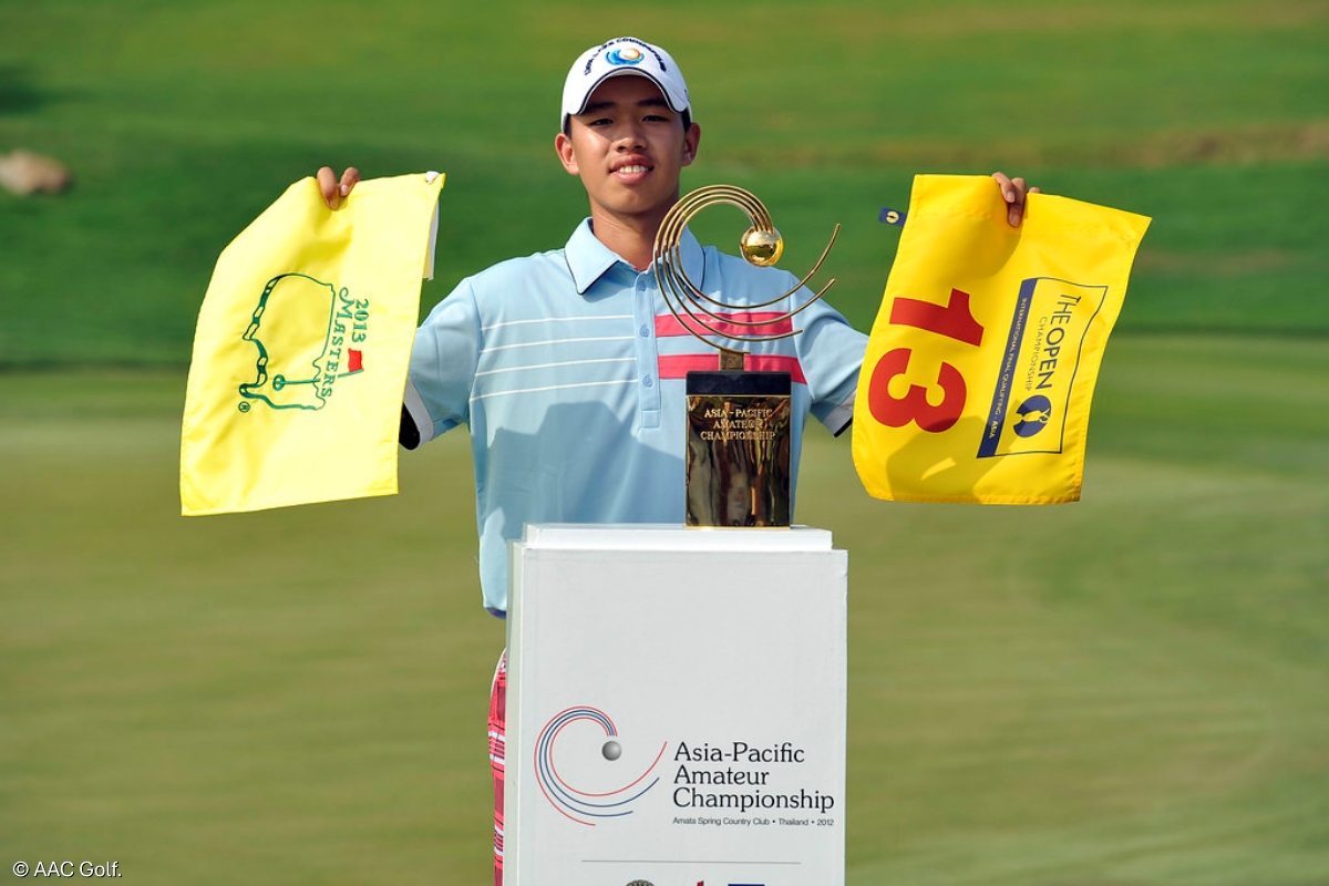 Guan Tianlang, Masters Tournament 2012.