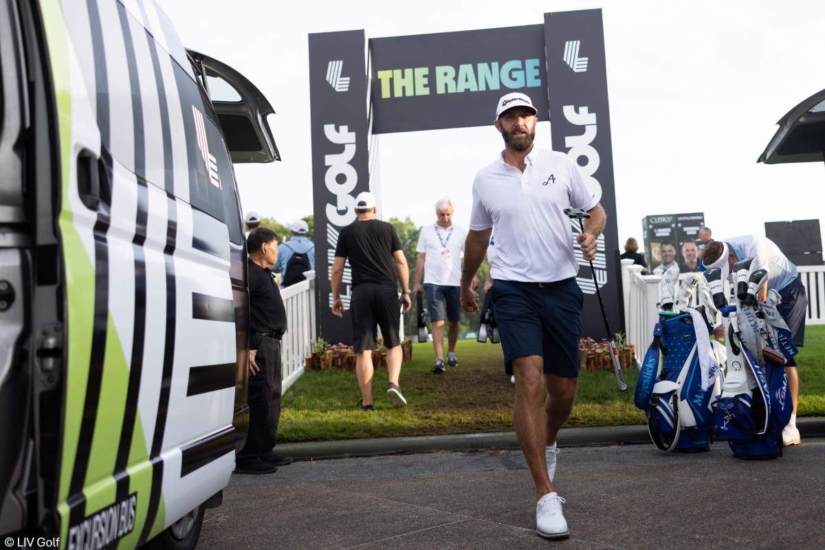 LIV Golf, Dustin Johnson.