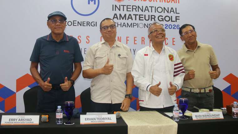 Press Conference Medco Pondok Indah International Amateur Golf Championship 2026.