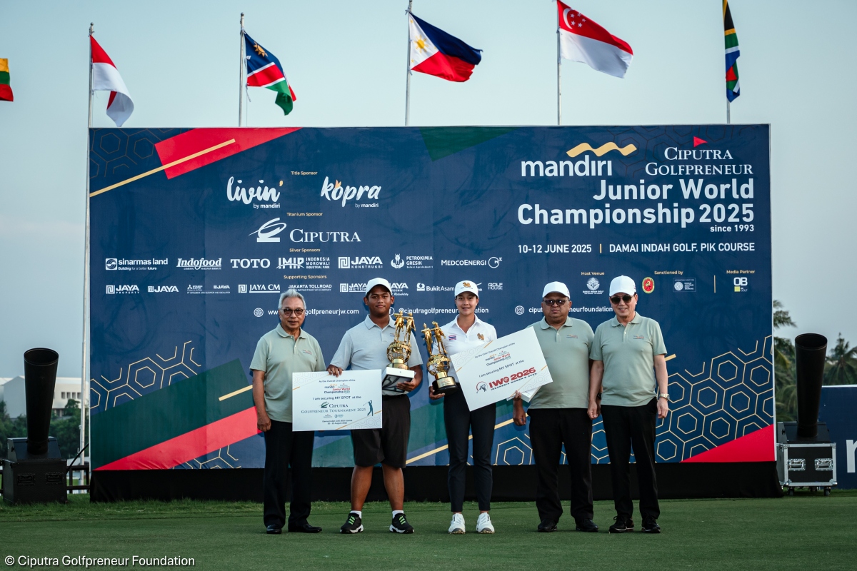Mandiri Ciputra Golfpreneur Junior World Championship 2025.