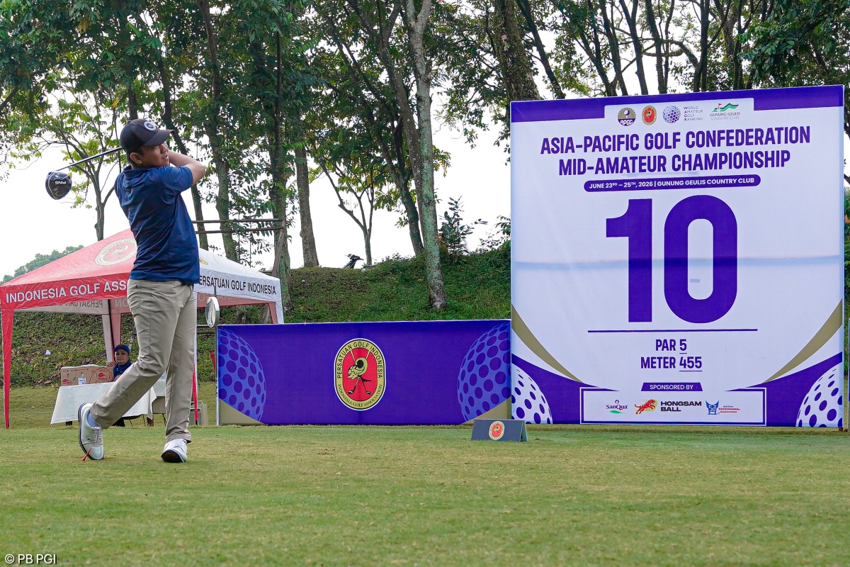 Raul Septiandi, Round 1 APGC Mid-Amateur Championship 2026.