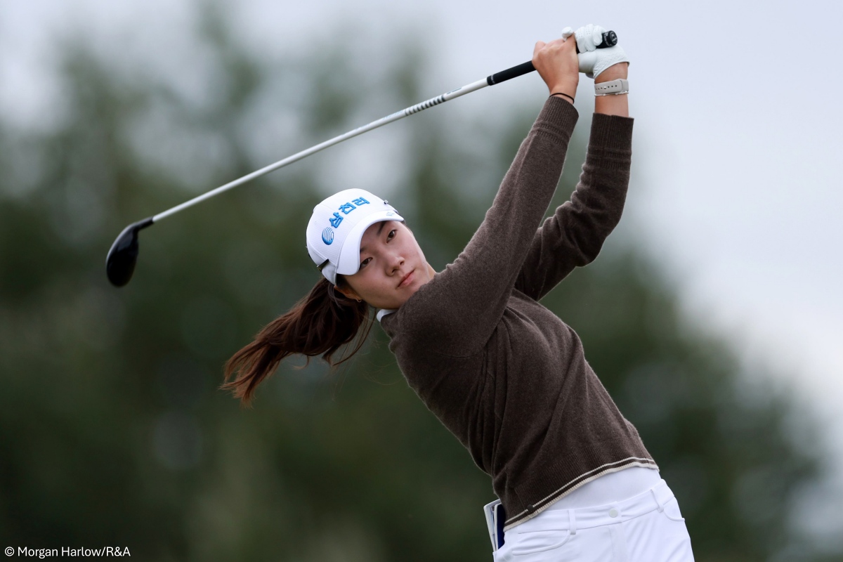 Yang Yunseo, Round 1 AIG Women’s Open 2026.